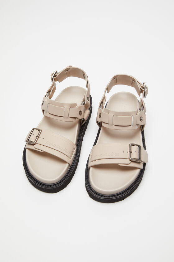 (image for) Refined Leather buckle sandal